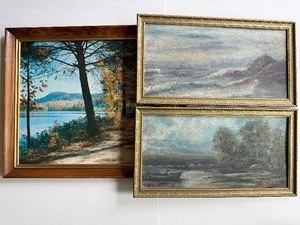 lot 623 image: Wall Art - Landscapes, Dimension in Pictures