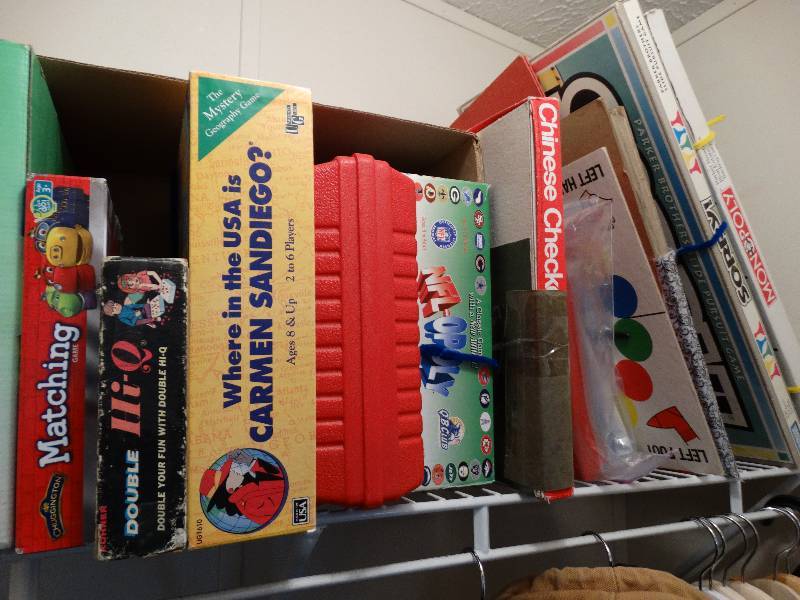 lot 4369 image: Lot of bored games.
