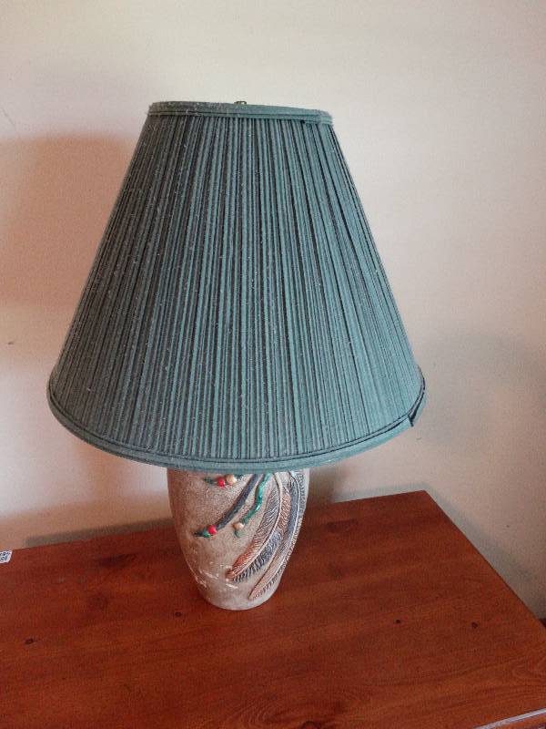 lot 4396 image: Decorative lamp.