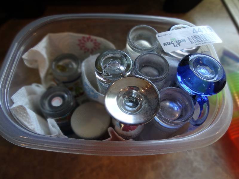 lot 4419 image: Lot of shot glasses.