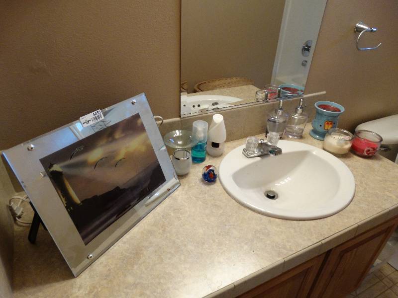 lot 4453 image: Contents in bathroom.