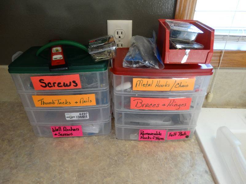 lot 4497 image: Parts bin.