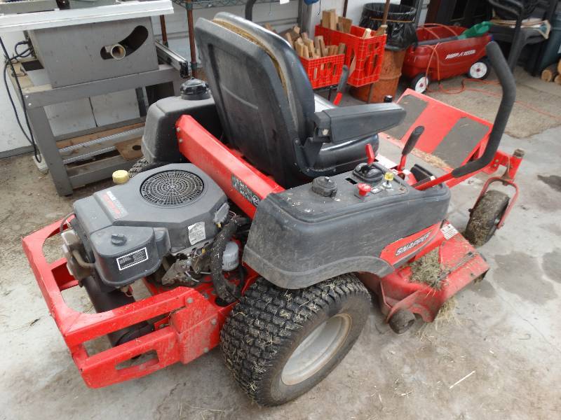 44 inch discount zero turn mower