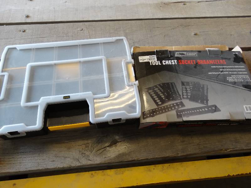 lot 4585 image: Tool chest socket organizers & organizer.