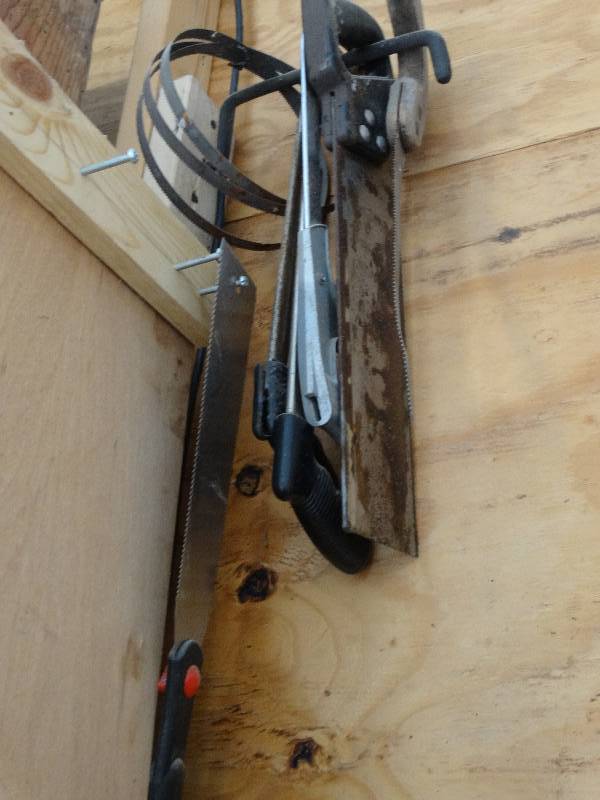 lot 4617 image: Lot of saws.