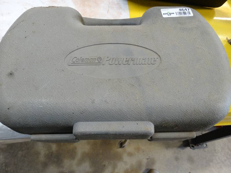 lot 4647 image: Coleman powermate air tool set.