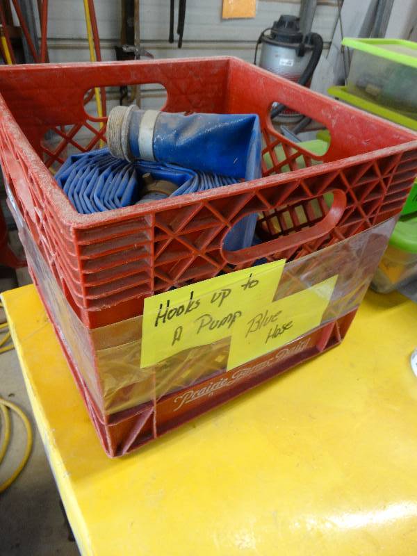 lot 4661 image: Large water hose.
