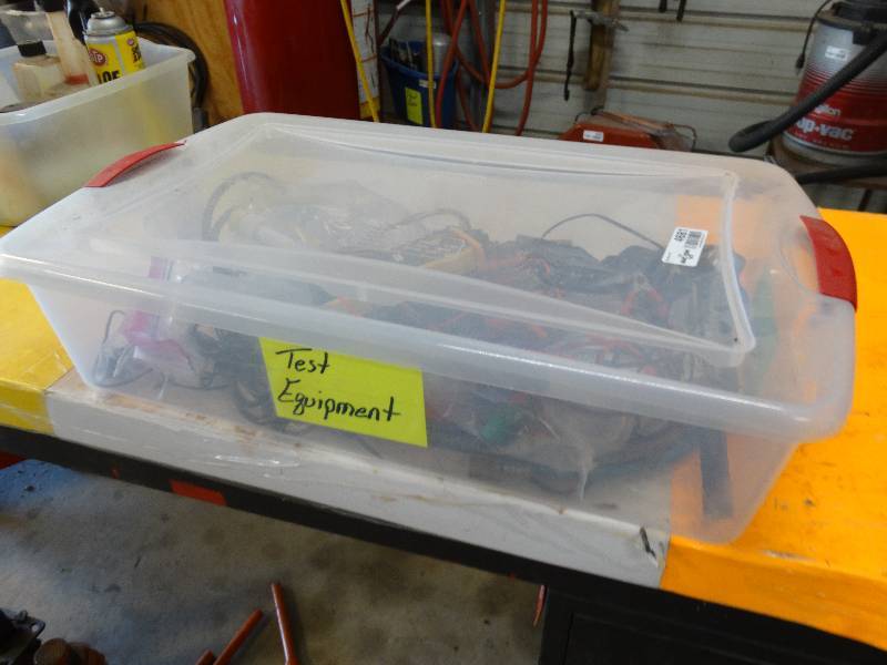 lot 4681 image: Lot of testing equipment.