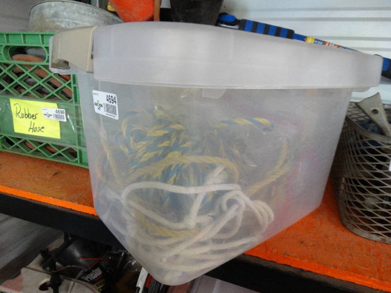 lot 4694 image: Lot of string & rope.