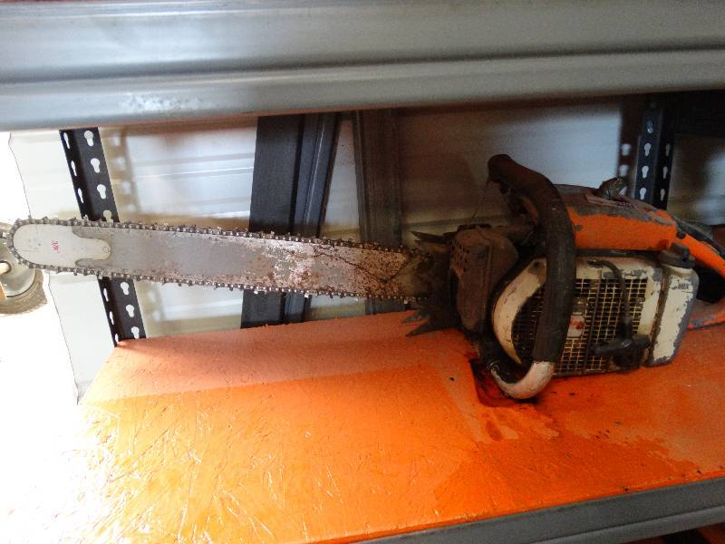 lot 4704 image: Stihl 056 AV chainsaw.