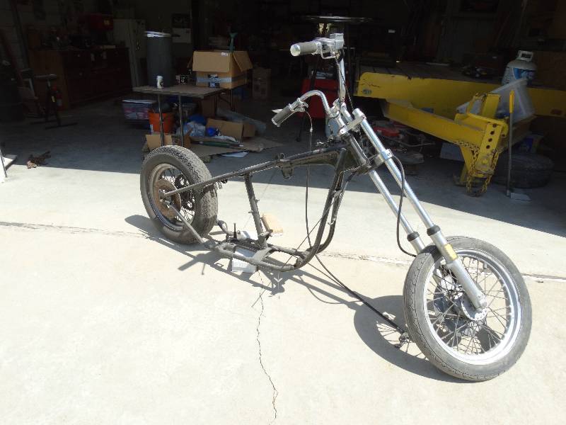 lot 4706 image: 1974 74 Harley-Davidson motorcycle