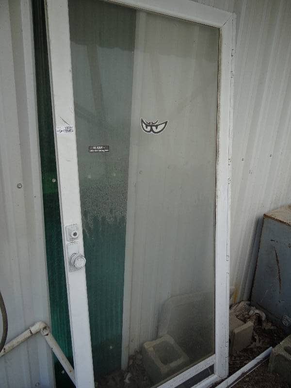 lot 13597 image: Screen glass door.