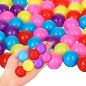 lot 9013 image: Honoson 500 Pcs Vending Machine Capsules 1.1 Gumball Machine Capsule Small Empty Toy Capsules Clear Colored Plastic Gumball Machine Containers for Toy Candy Party Favors(Vibrant Colors,Round)