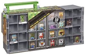 lot 9046 image: Minecraft Mini Figure Collector Case
