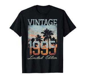 lot 9071 image: Vintage 1995 Limited Edition 30th Birthday 30 Year Old Gifts T-Shirt XL