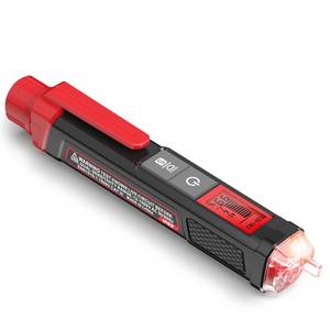 lot 9073 image: KAIWEETS Voltage TesterNon-Contact Voltage Tester with Signal Percentage, Dual Range AC 12V70V-1000V, LiveNull Wire Tester, Electrical Tester with LCD Display, Buzzer Alarm, Wire Breakpoint Finder