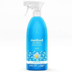 lot 9133 image: Method Antibacterial Bathroom Cleaner  Spearmint  28 Ounce