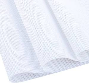 lot 9927 image: Cross Stitch Aida Fabric 59 by 39 Inch Large Size, Classic Reserve Cross Stitch Aida Cloth for Home DIY Embroidery Decoration