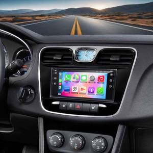 lot 9974 image: Car Radio Stereo for Chrysler 200 2011 2012 2013 2014, 4GB RAM  64GB ROM 7in HD Touchscreen Car Stereo Android 12, Wireless CarPlay &amp Android Auto, GPS &amp Bluetooth, Back-up Camera, FM Radio