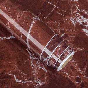 lot 9977 image: AbaBoorty 200x16 Dark Cherry Red Marble Wallpaper for Countertops Waterproof Faux Granite Contact Paper Covers Counter Top Self Adhesive Vinyl Wall Paper for Decor Bathroom Counters Vanity Desk