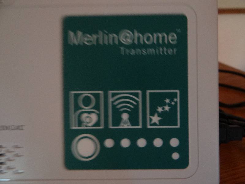 Merlin 40home transmitter wifi setup