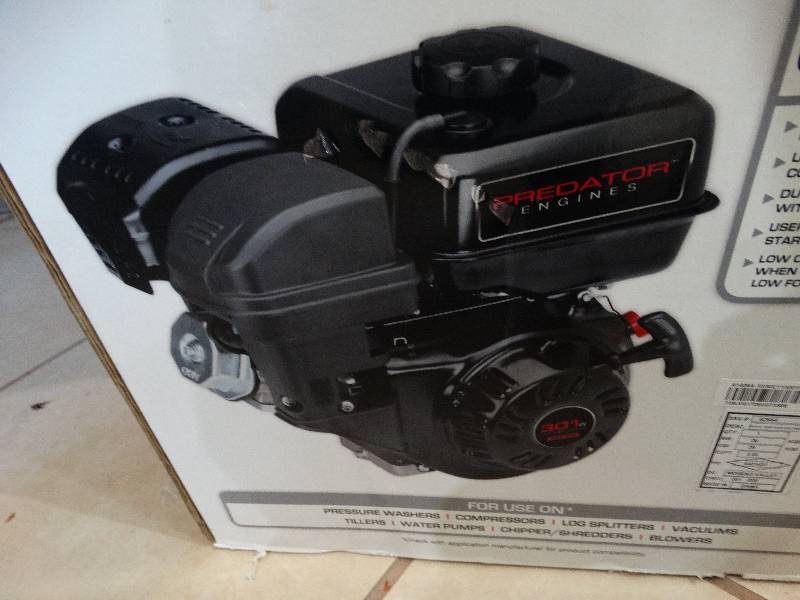 Predator 301 cc engine New in box! Whitewater, Ks Online Only