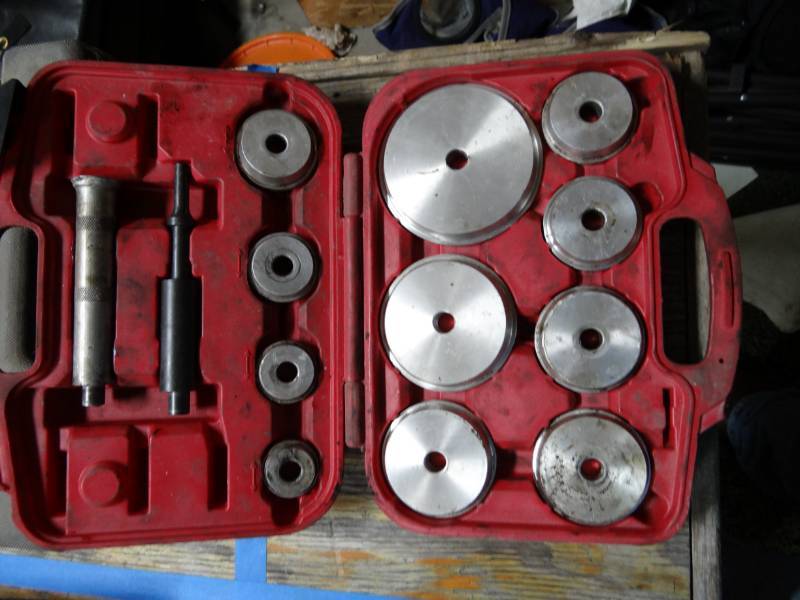 lot 7458 image: Bearing Setting Tool Kit in Case