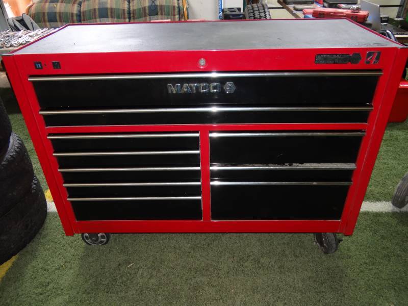 Matco Tools Custom Built Bottom Box On Casters Mechanic Shop In