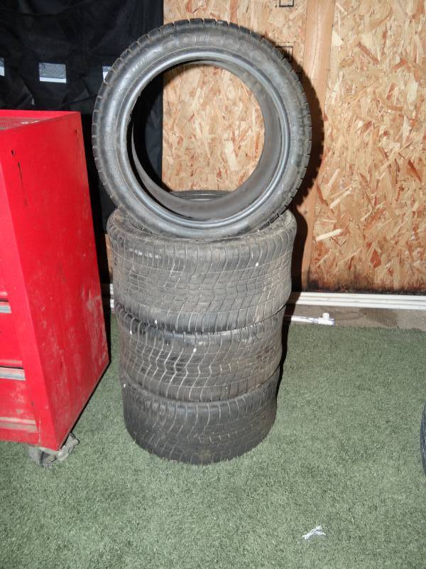 lot 7496 image: Set of (4) Golfpro Tires