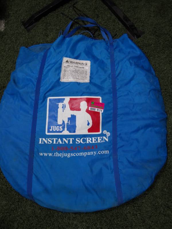 lot 9174 image: Jugs Instant Screen For Baseball