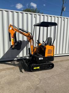 lot 105 image: (Unused)- Vicsec- New VC15 Mini ExcavatorColor (Yellow)
