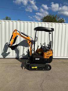 lot 113 image: (Unused)- VICSEC - New Mini Excavator VC15P - 1500kg Compact DiggerColor (Yellow)