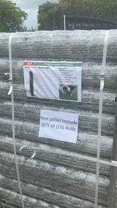 lot 524 image: (K1230) Heavy-Duty Hot-Dip Galvanized Field Fence - 1,000ft Bundle (10 Rolls)