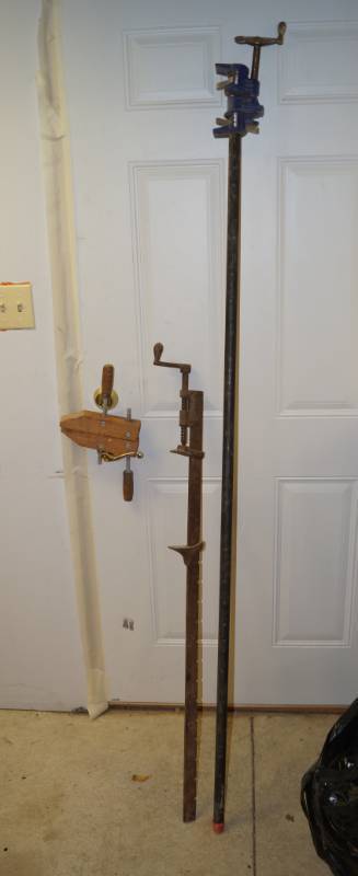 lot 1157 image: Lot of clamps and braces - see pics