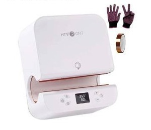 lot 56305 image: HTVRONT Auto Tumbler Heat Press Machine - Retail $149