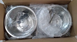lot 57925 image: Elevated Dog Water Bowl Set - Retail $25