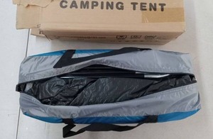 lot 57942 image: Canvas Camping Tent Shelter - Retail $45