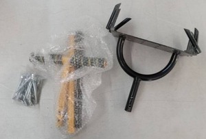 lot 57943 image: MASYHLEST Lawn Aerator for Reviving Lawn Health Bent Forks (see photos)  - Retail $15