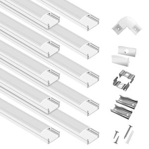 lot 57994 image: LED Aluminum Channel System 10-Pack - Retail $88