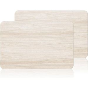 lot 57996 image: Wood Grain Bath Mat Set - Retail $49