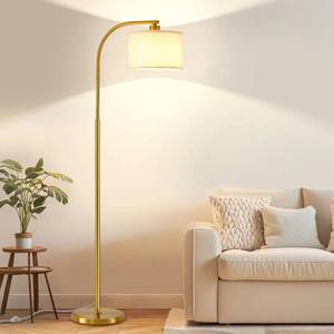 lot 57999 image: Modern LED Arc Floor Lamp - Retail $52