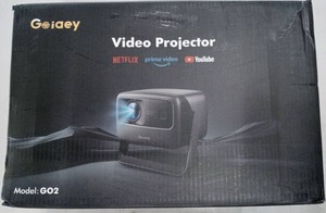 lot 58114 image: Goidey GO2 Smart Video Projector  missing power cord - Retail $89