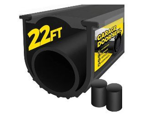 lot 58144 image: 22ft Garage Door Bottom Seal Kit - Retail $29