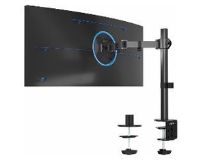 lot 58145 image: VIVO Single Monitor Desk Mount - Retail $25