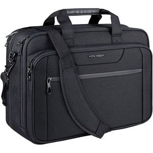 lot 59003 image: KROSER 17.3-inch Laptop Messenger Bag - Retail $29
