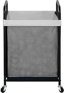 lot 59025 image: Rolling Laundry Sorter Cart - Retail $45