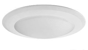 lot 58175 image: Lunabode 7.5 LED Flush Mount Ceiling Light Bulk Lot 24 pack - Retail $25