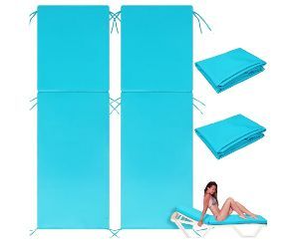 lot 58186 image: Waterproof Chaise Lounge Cushion Covers - Set of 2 - Retail $29