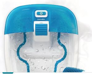 lot 58188 image: HoMedics Bubble Mate Foot Spa with Heat - Retail $34