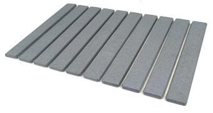 lot 58198 image: Non-Slip Stone Bath Mat 23 X15.4 - Retail $28